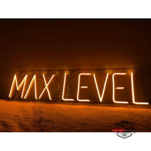 Max Level Dekoratif Neon Led Tablo, Neon Duvar Tabela